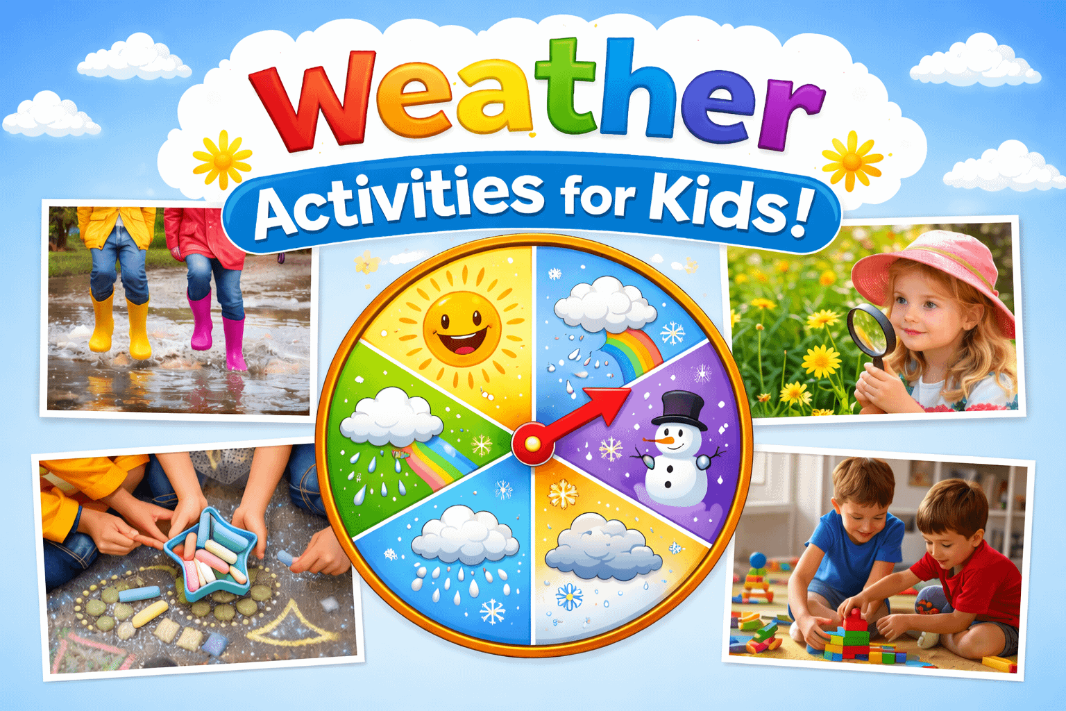 Weather-Based Activities for Kids (Rainy, Sunny & No-Prep Ideas for ...