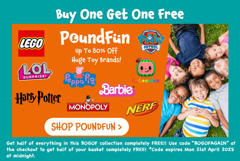 PoundFun BOGOF Toy Sale Is Back: Buy One, Get One Free This Weekend ...