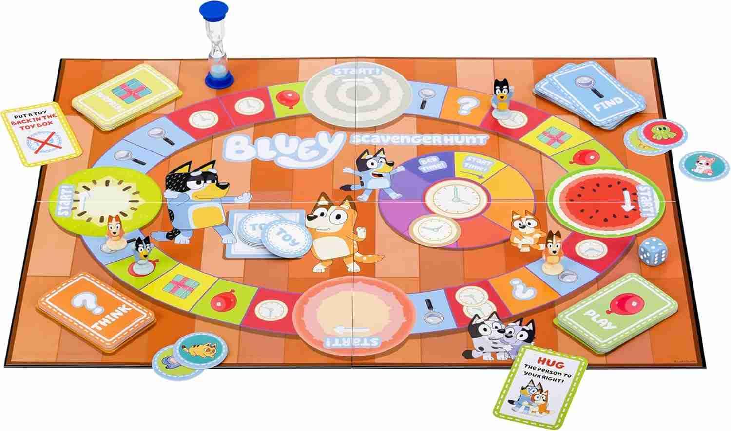 Bluey Scavenger Hunt Board Game Instructions PDF &amp; Gameplay Guide ...